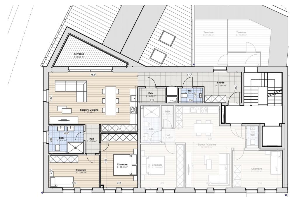 Residence mat 6 Appartementer zu Kruuchten