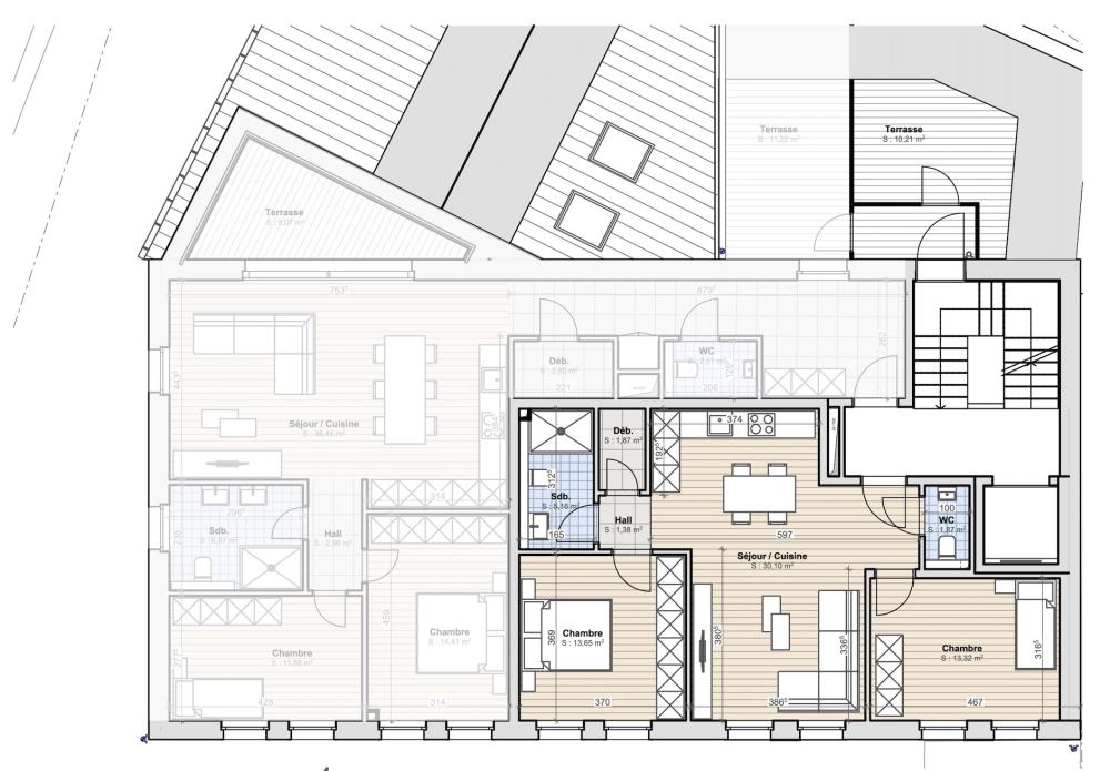 Residence mat 6 Appartementer zu Kruuchten