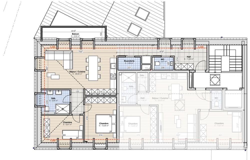 Residence mat 6 Appartementer zu Kruuchten